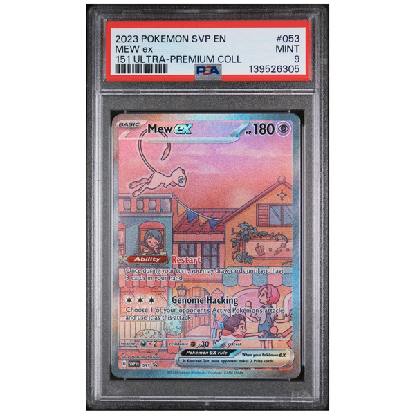 Mew ex (053/SV-P) · PSA 9 - Scarlet & Violet Black Star Promo