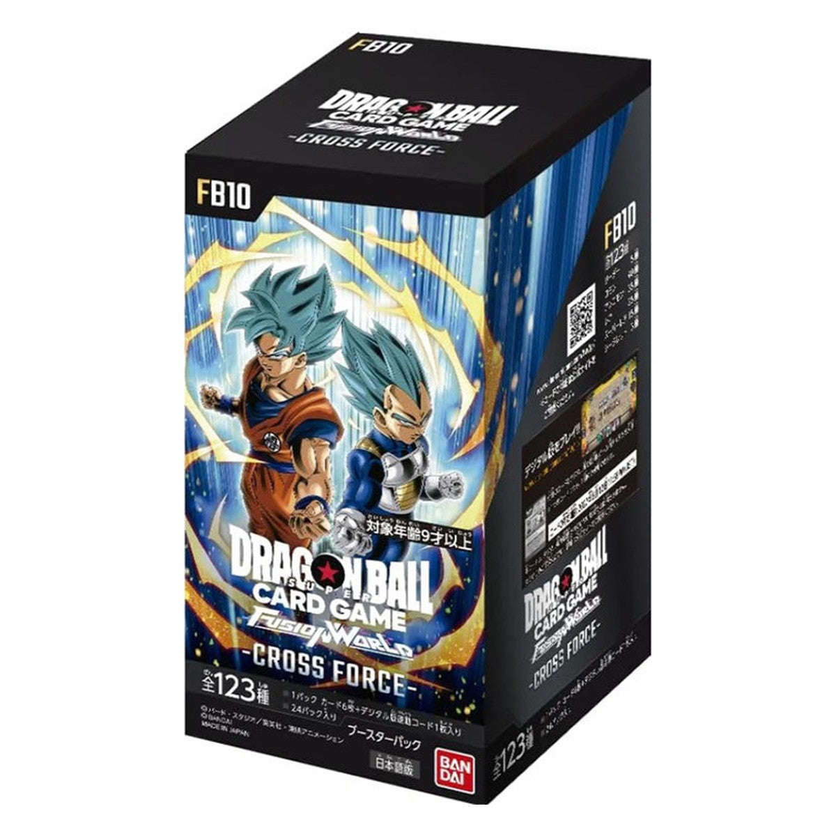 FB10 Booster Box Cross Force – Dragon Ball Super Card Game Fusion World Japanese sealed product