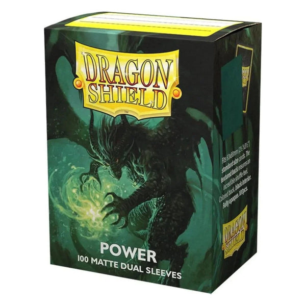 Dragon Shield Dual Matte Sleeves – Power (100 ct) · Standard Size