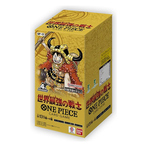 OP-17 Booster Box · The World's Strongest Warriors