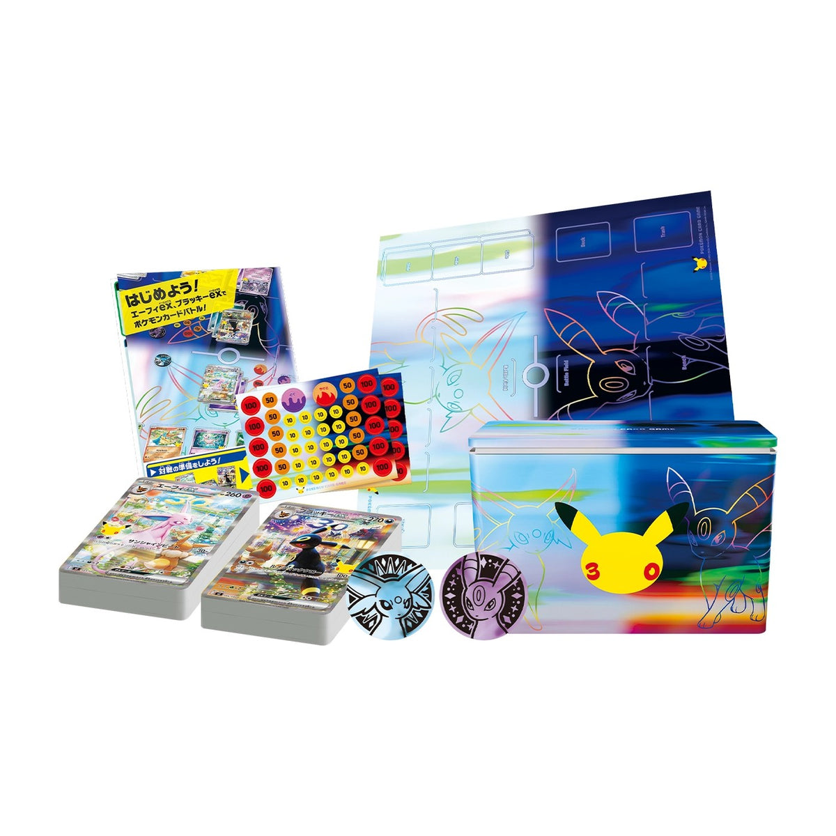 30th CELEBRATION Premium Deck Set Espeon & Umbreon