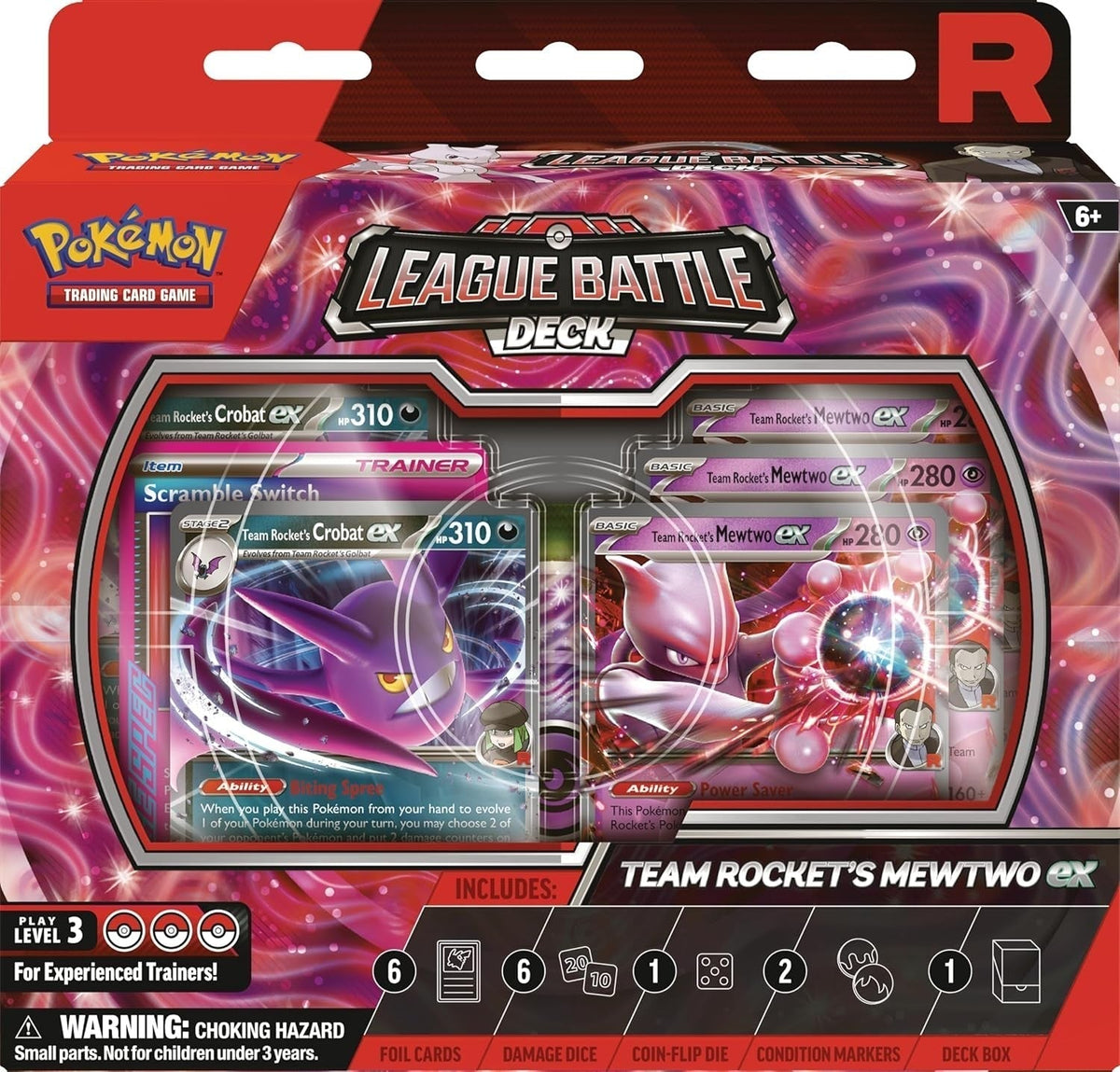 League Battle Deck - Team Rocket's Mewtwo ex