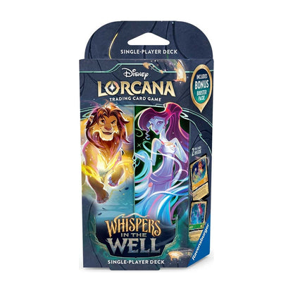 Whispers in the Well Starter Deck - Amber & Emerald (Simba & Megara)