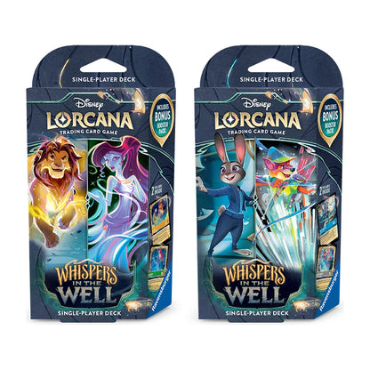Whispers in the Well Starter Deck - Sapphire & Steel (Judy Hopps & Robin Hood)