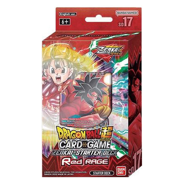 Starter Deck 17 -RED RAGE- [DBS-SD17]
